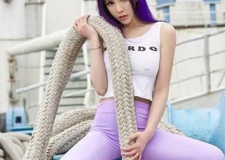 AISS爱丝(钻石版) – 图片里，赵梦洁的吊带和大自然玩起了捉迷藏