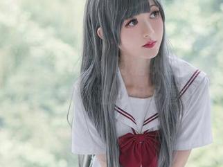 纯白睡裙的轻盈感，喵糖映画的绝妙捕捉，图片分享，让人想多看几眼！
