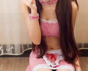 QingDouKe青豆客 – 红裙陈嘉嘉Tiffany，无圣光的细节让人忍不住想多看几眼！