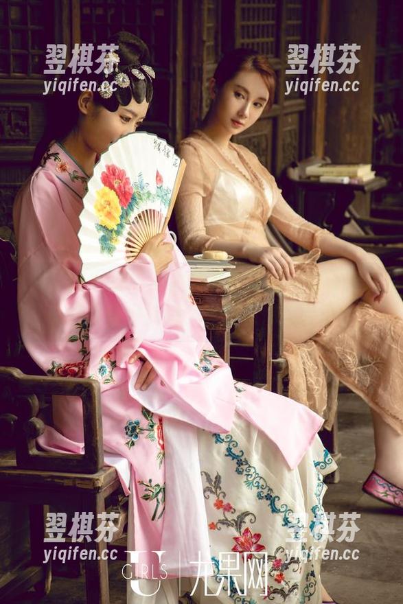 UGirls尤果网 - 白裙与艾可丝，福利里透着的那些小情绪，真想和你们分享！