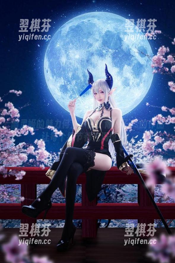 幽灵姬的魅力何止一瞥？青青子Js的作品让每个细节都充满惊艳！